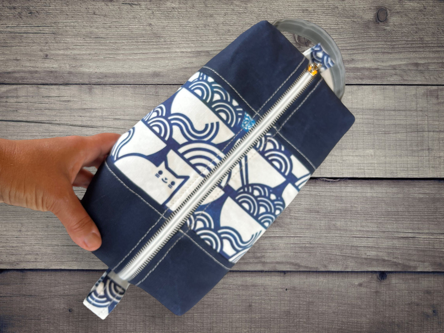 Waxed Canvas Toiletry Kit, Shaving Kit, Dopp Kit, Travel Kit