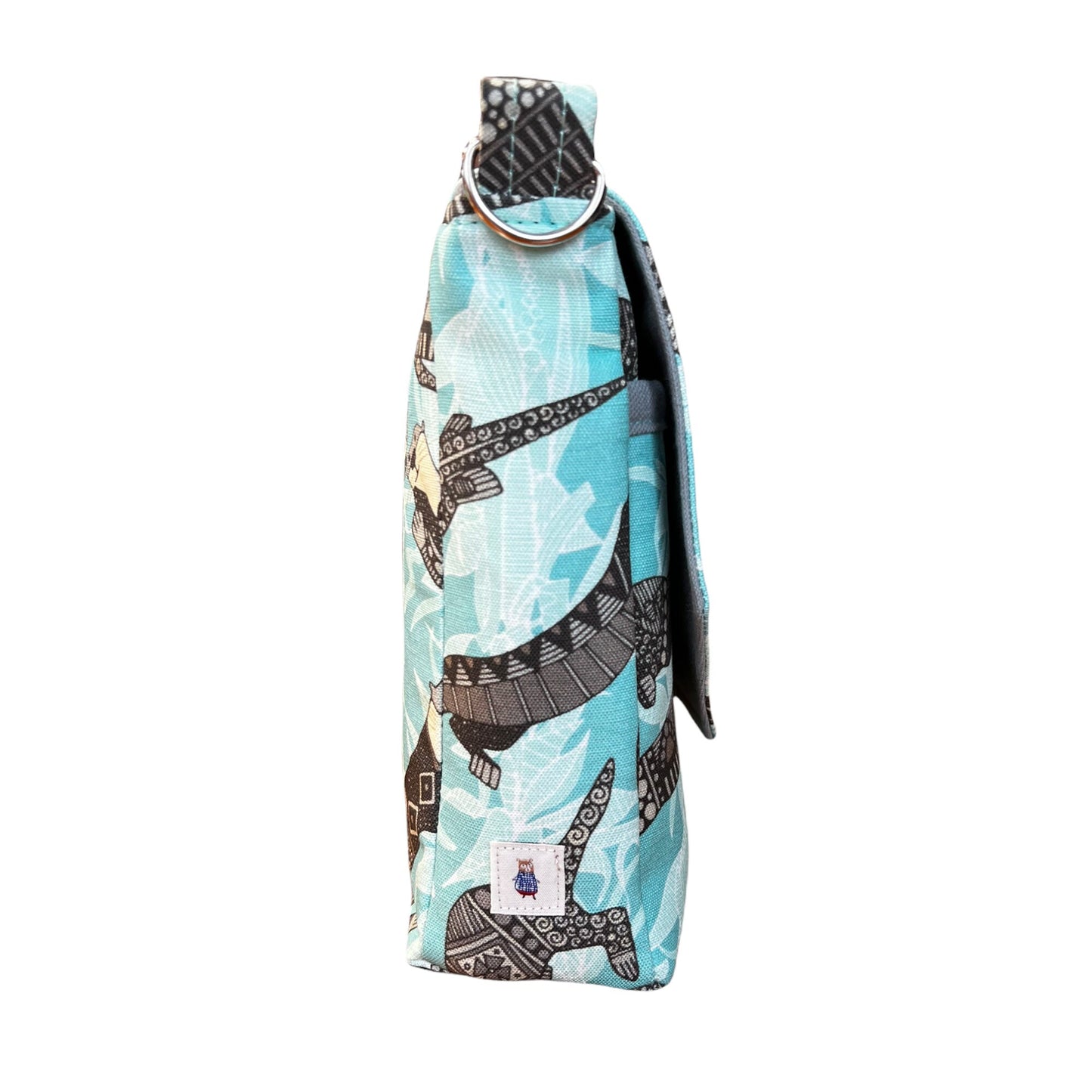 Cute otter purse, Otter crossbody bag, Marine mammal bag, Sea otter mini satchel