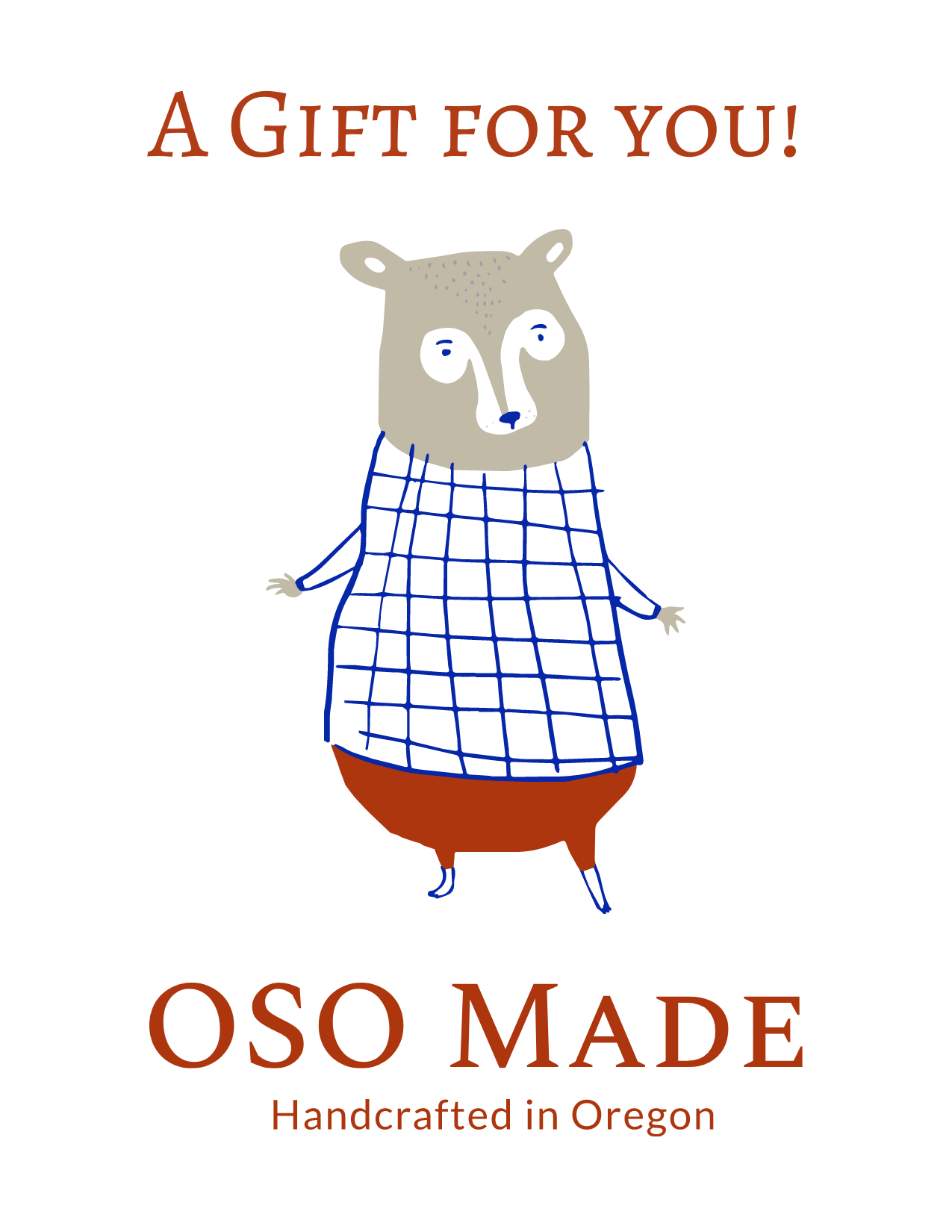 Oso Made E-Gift Card