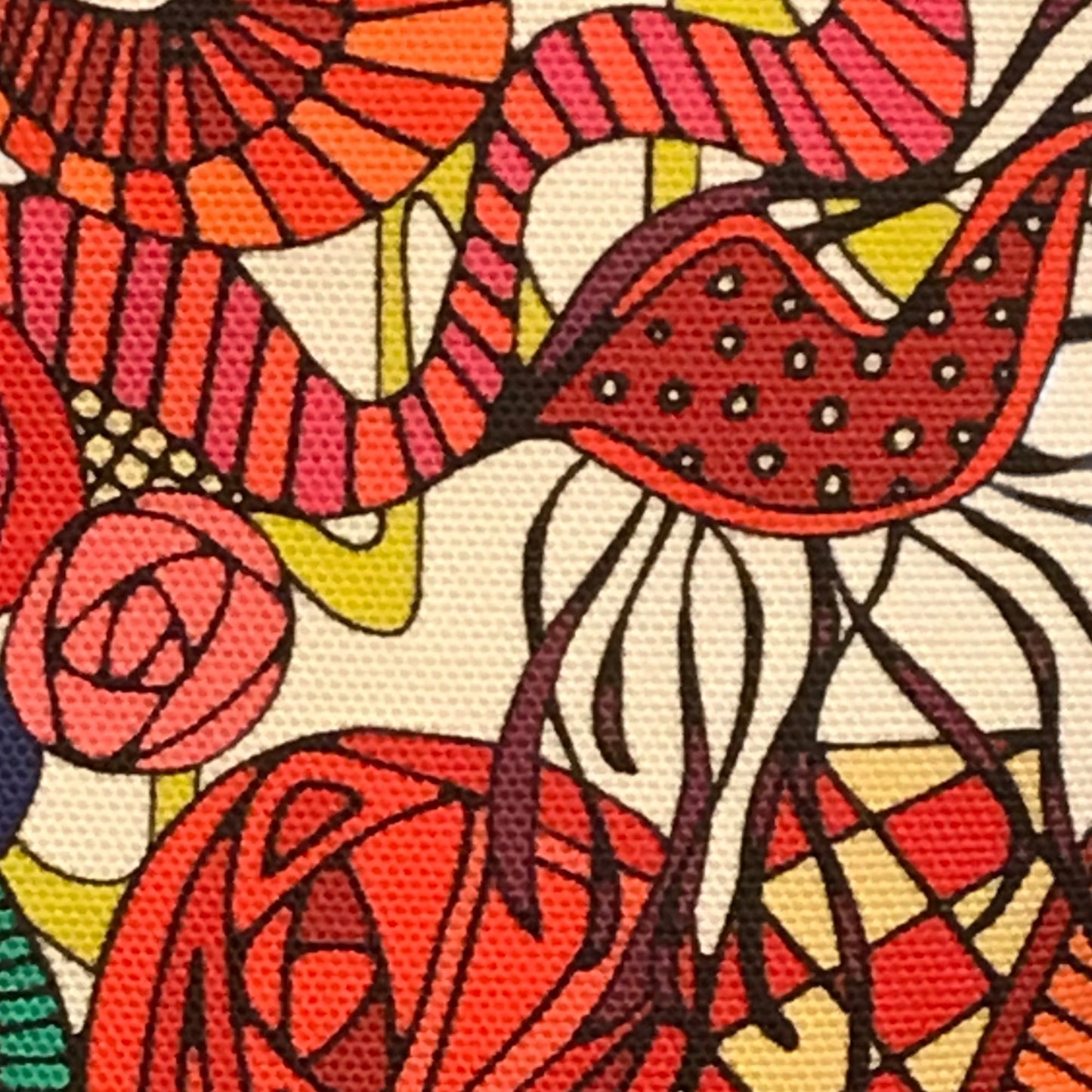 Vibrant red crossbody bag, red mini purse, small day bag, gift for mom.