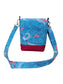 Release the kraken crossbody linen bag, sea monster purse, octopus purse, whale and wave, Seattle Kraken fan gift