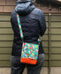 Kawaii sushi crossbody bag built for a day on the town! It has an adjustable strap, two pockets, main compartment and magnetic closure.